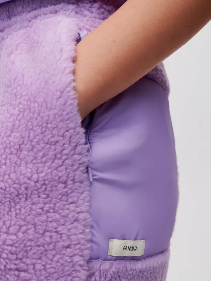 PANGAIA Fleece Track Pants Orchid Purple Men Track Pants and Pants