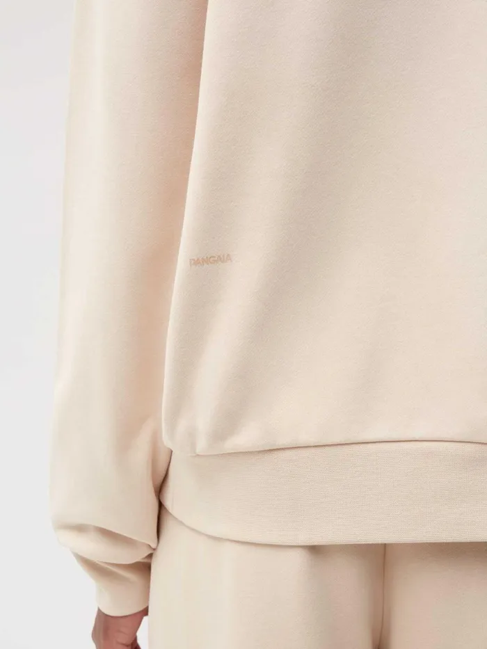 PANGAIA Flexible Sweatshirt Sand Men Sweatshirts
