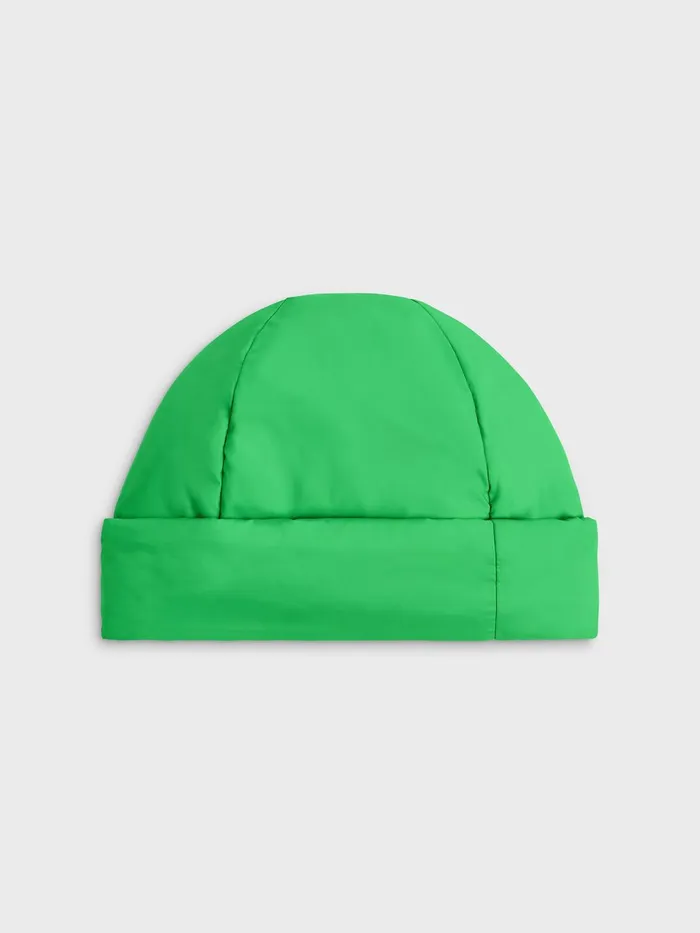 PANGAIA FLWRDWN Beanie Jade Green WomenMen Hats and Gloves