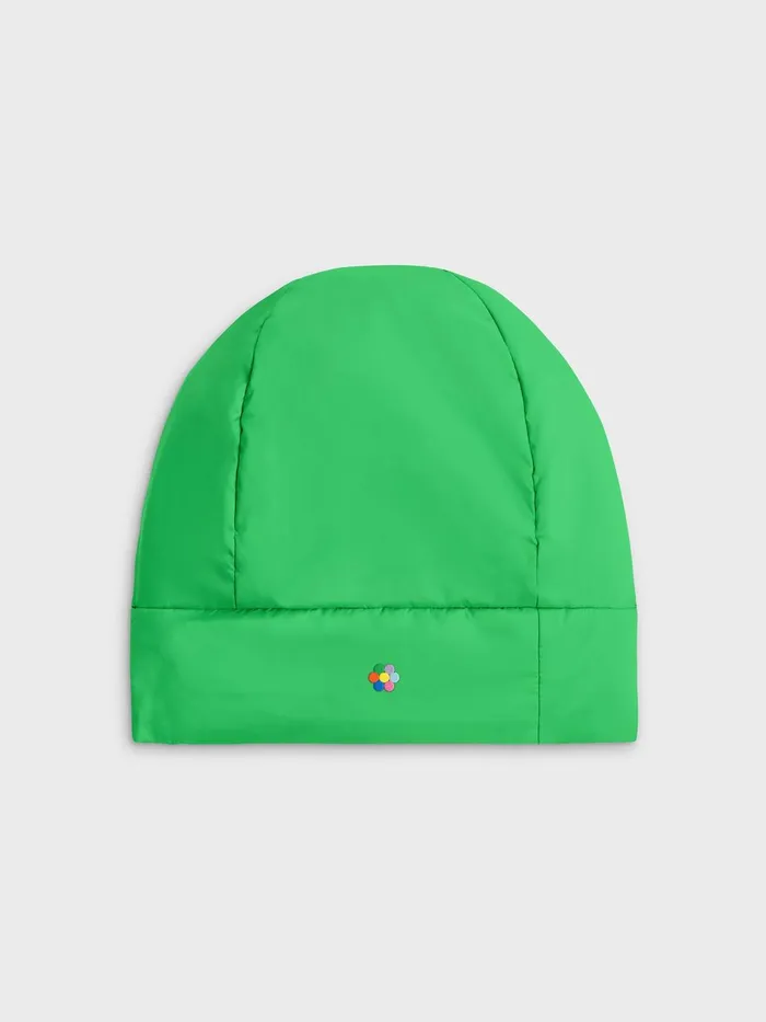 PANGAIA FLWRDWN Beanie Jade Green WomenMen Hats and Gloves
