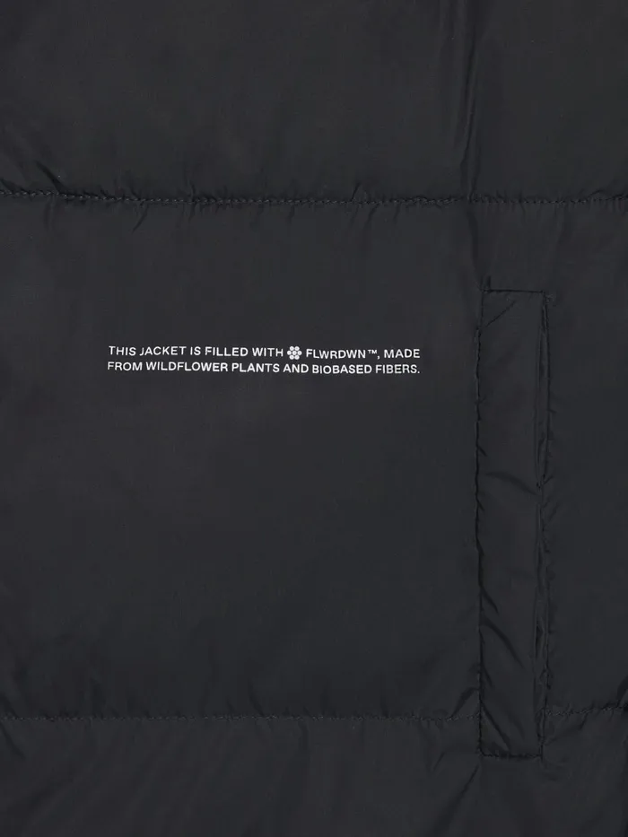 PANGAIA FLWRDWN Long Coat Black Men Jackets and Outerwear
