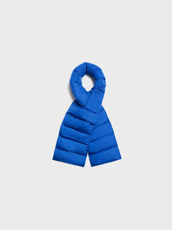 PANGAIA FLWRDWN Scarf Cobalt Blue WomenMen Scarves