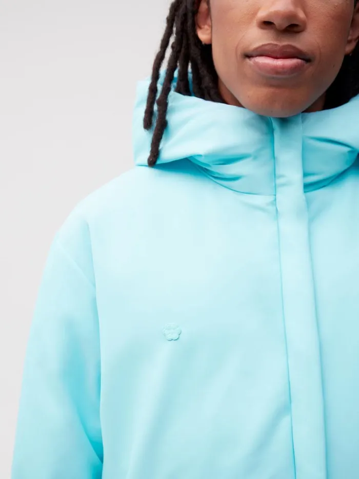 PANGAIA FLWRDWN Short Reversible Jacket Celestial Blue Men Jackets and Outerwear