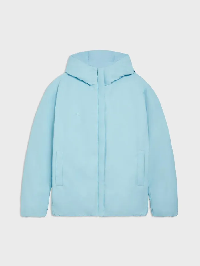 PANGAIA FLWRDWN Short Reversible Jacket Celestial Blue Men Jackets and Outerwear