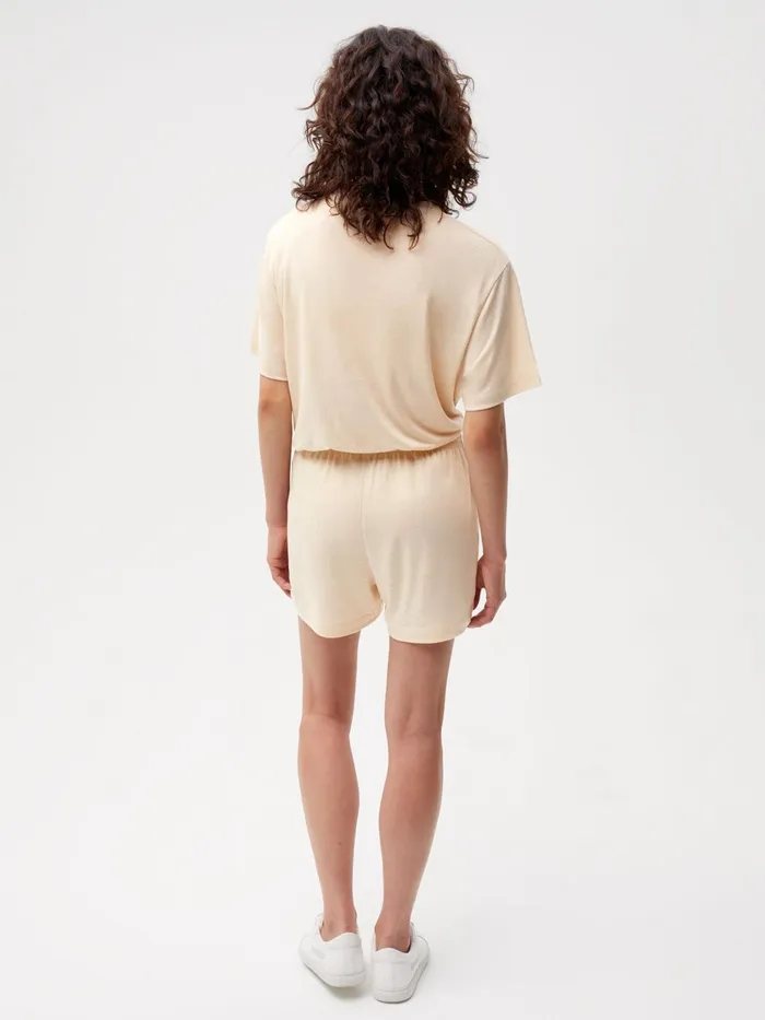 PANGAIA FRUTFIBER Shorts Sand Women Shorts