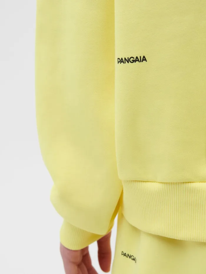 PANGAIA Fungi Capsule 365 Signature Hoodie Fungi Yellow Men Hoodies