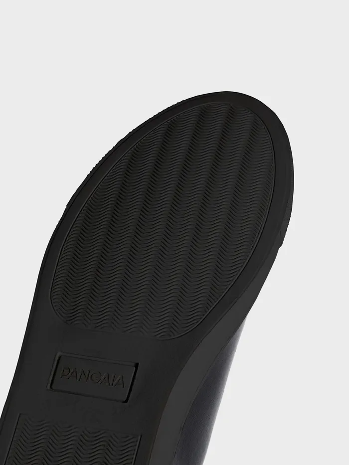 PANGAIA Grape Leather Sneakers Black WomenMen Sneakers