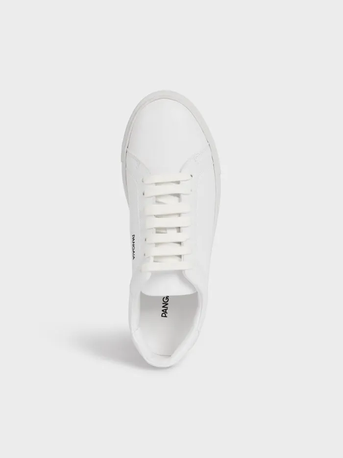 PANGAIA Grape Leather Sneakers Off White WomenMen Sneakers