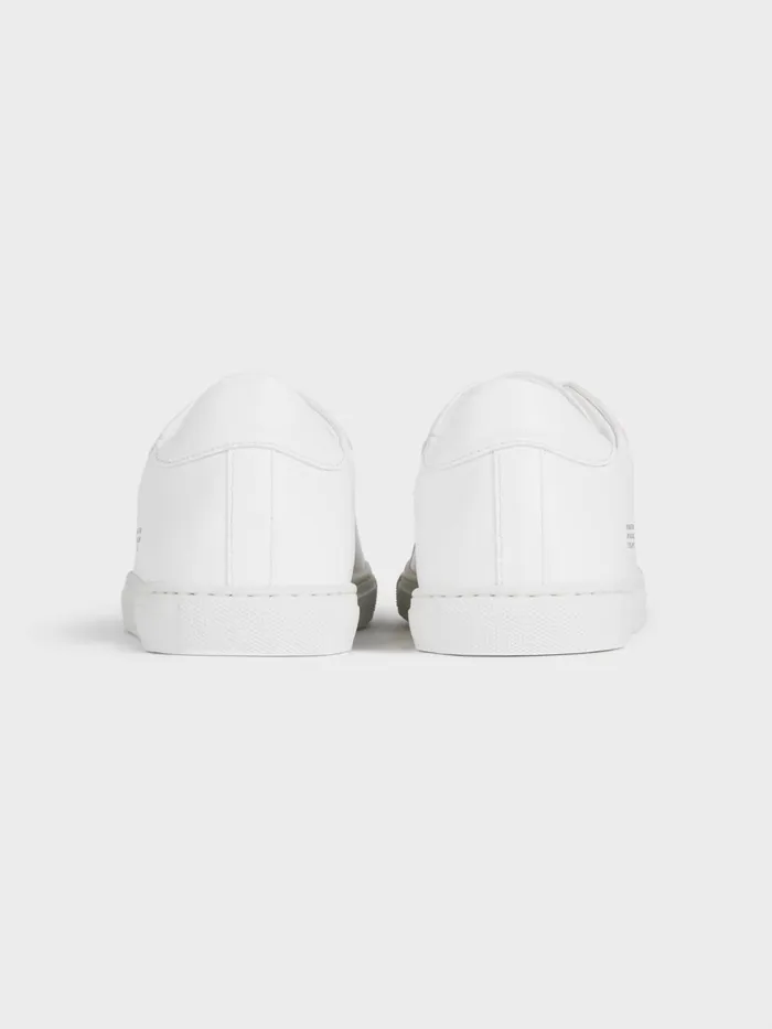 PANGAIA Grape Leather Sneakers Off White WomenMen Sneakers