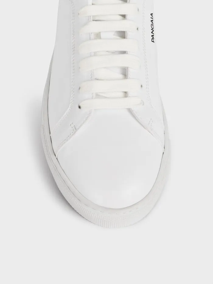 PANGAIA Grape Leather Sneakers Off White WomenMen Sneakers
