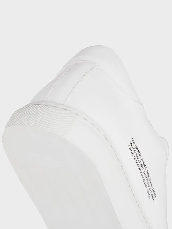 PANGAIA Grape Leather Sneakers Off White WomenMen Sneakers