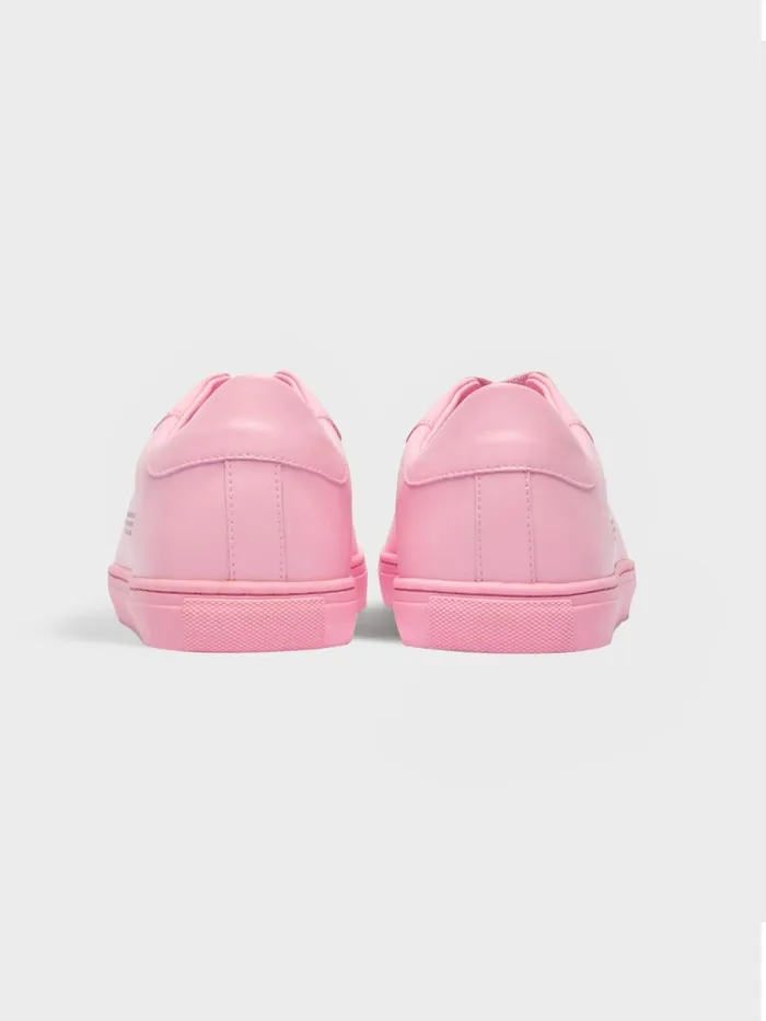 PANGAIA Grape Leather Sneakers Sakura Pink WomenMen Sneakers