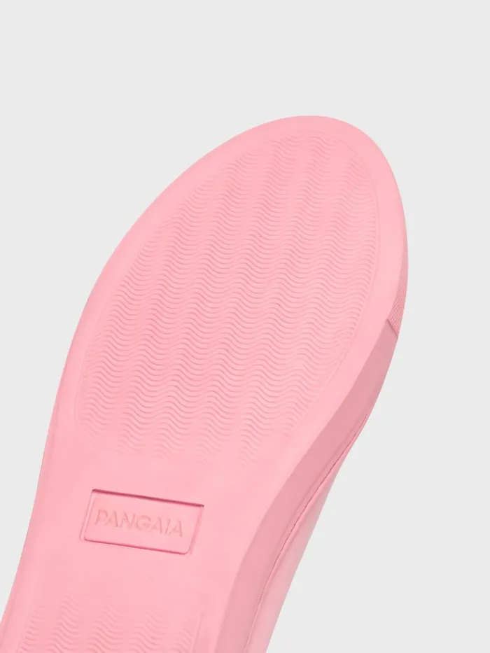 PANGAIA Grape Leather Sneakers Sakura Pink WomenMen Sneakers