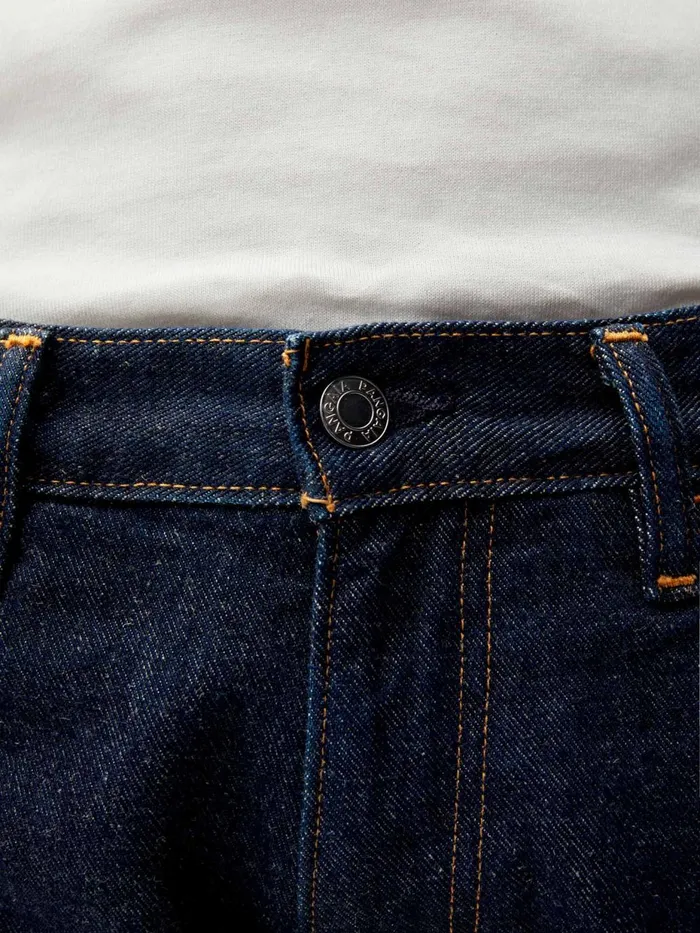 PANGAIA Hemp Denim StraightLeg Jeans Rinse Wash Men Denim