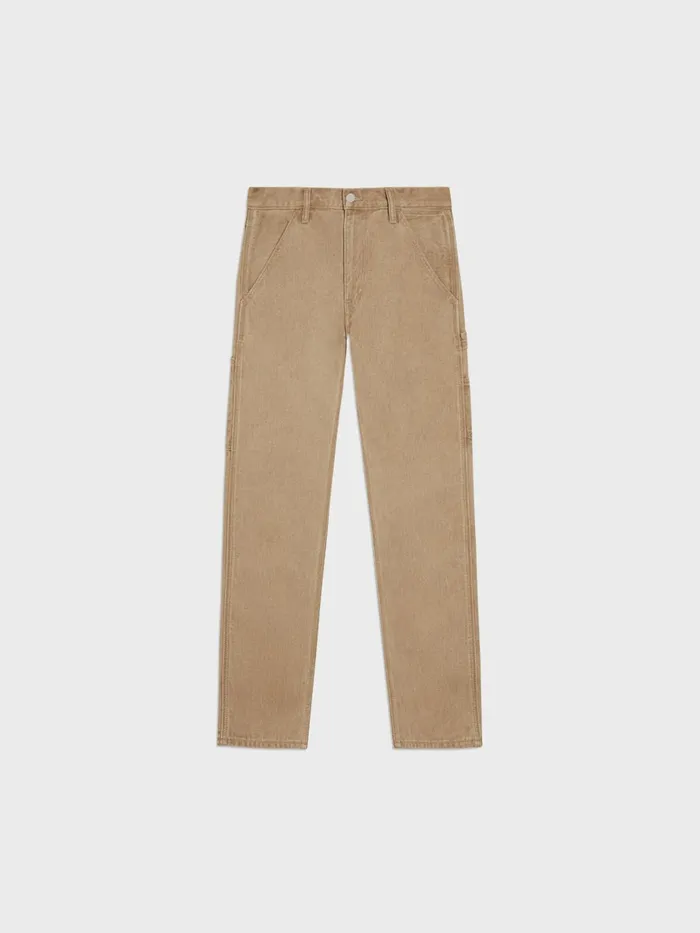 PANGAIA Hemp Denim Workwear Carpenter Jeans Acorn Khaki Men Denim