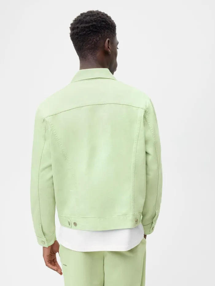 PANGAIA Hemp Unisex Jacket Pistachio Women Jackets and Outerwear