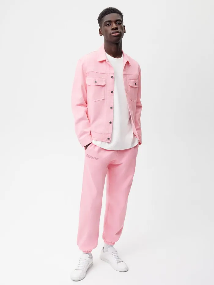 PANGAIA Hemp Unisex Jacket Sakura Pink Women Denim