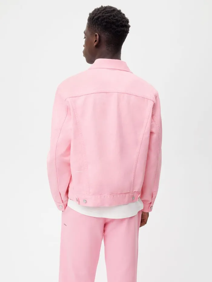 PANGAIA Hemp Unisex Jacket Sakura Pink Women Denim