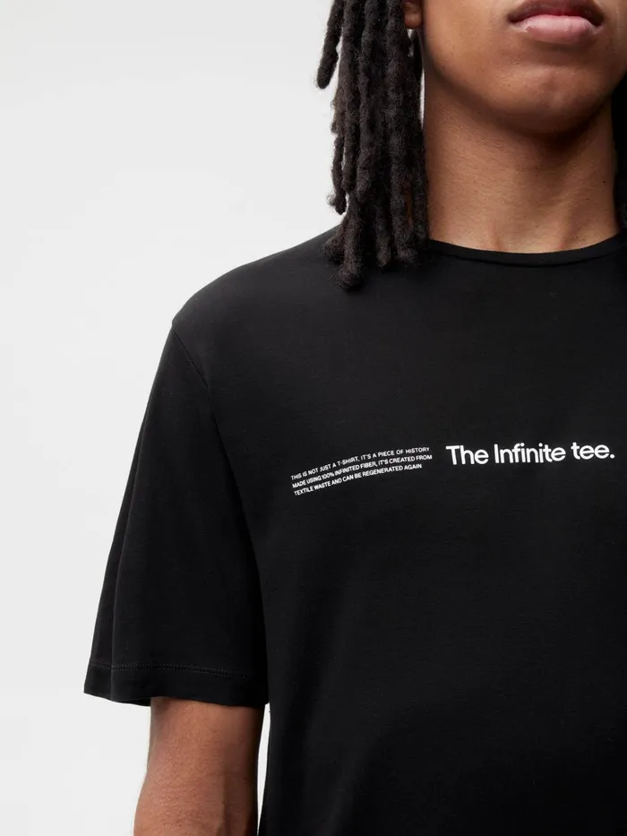 PANGAIA Infinited Fiber TShirt Black Women Tshirts and Tops