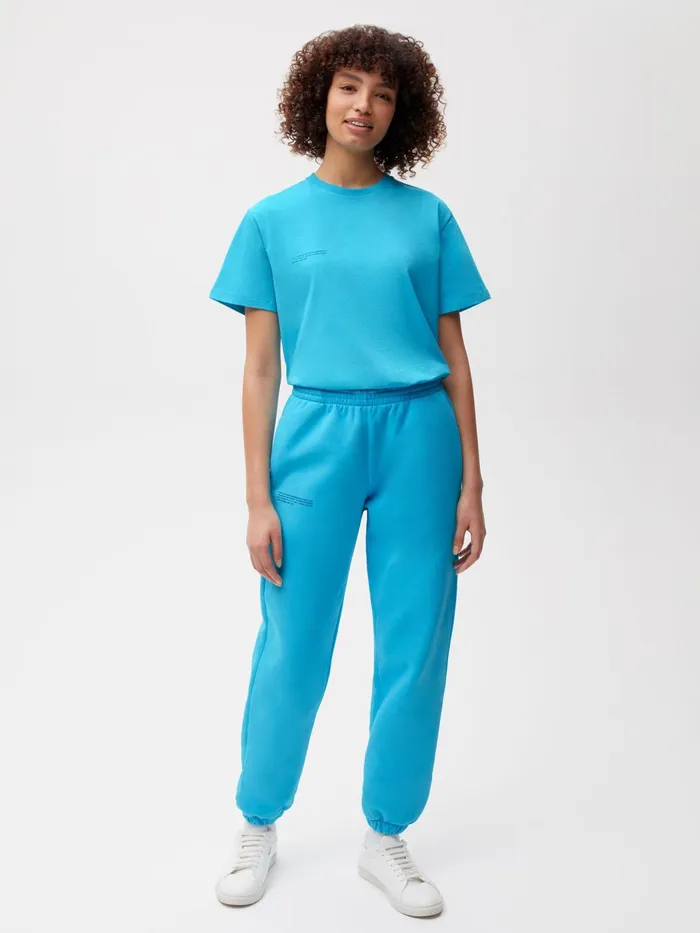 PANGAIA Island Capsule 365 Signature Track Pants Palau Blue Men Track Pants and Pants