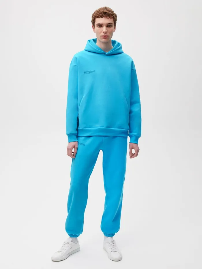 PANGAIA Island Capsule 365 Signature Track Pants Palau Blue Men Track Pants and Pants