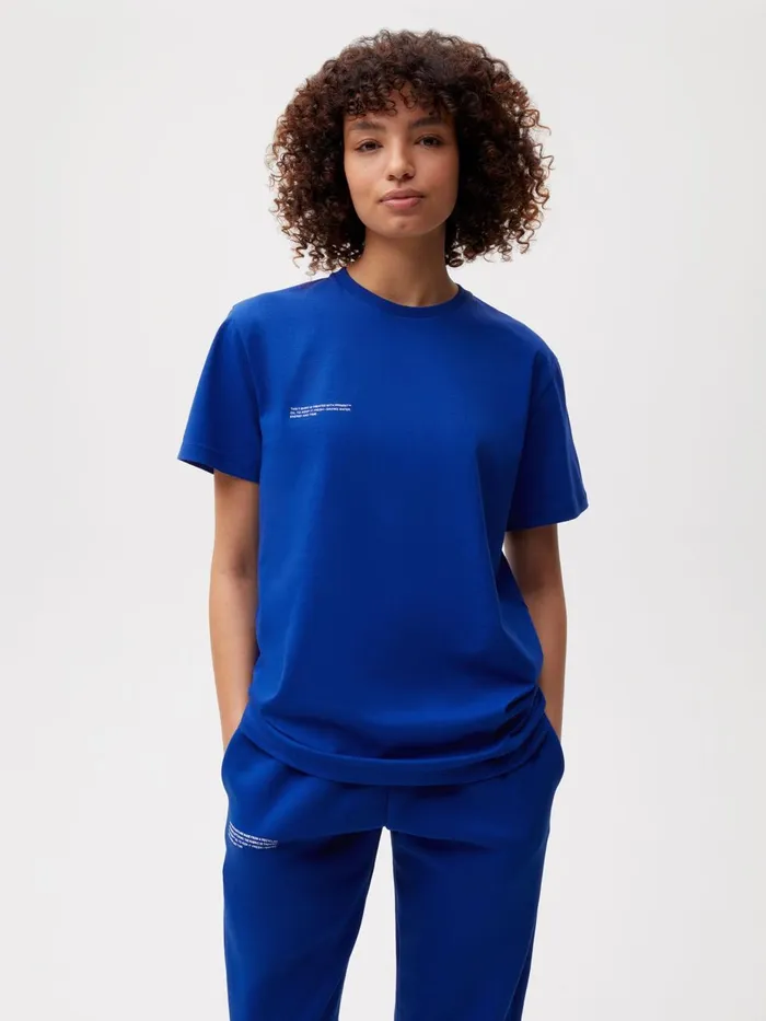 PANGAIA Island Capsule PPRMINT Organic Cotton Tshirt Fiji Blue Men Tshirts and Tops