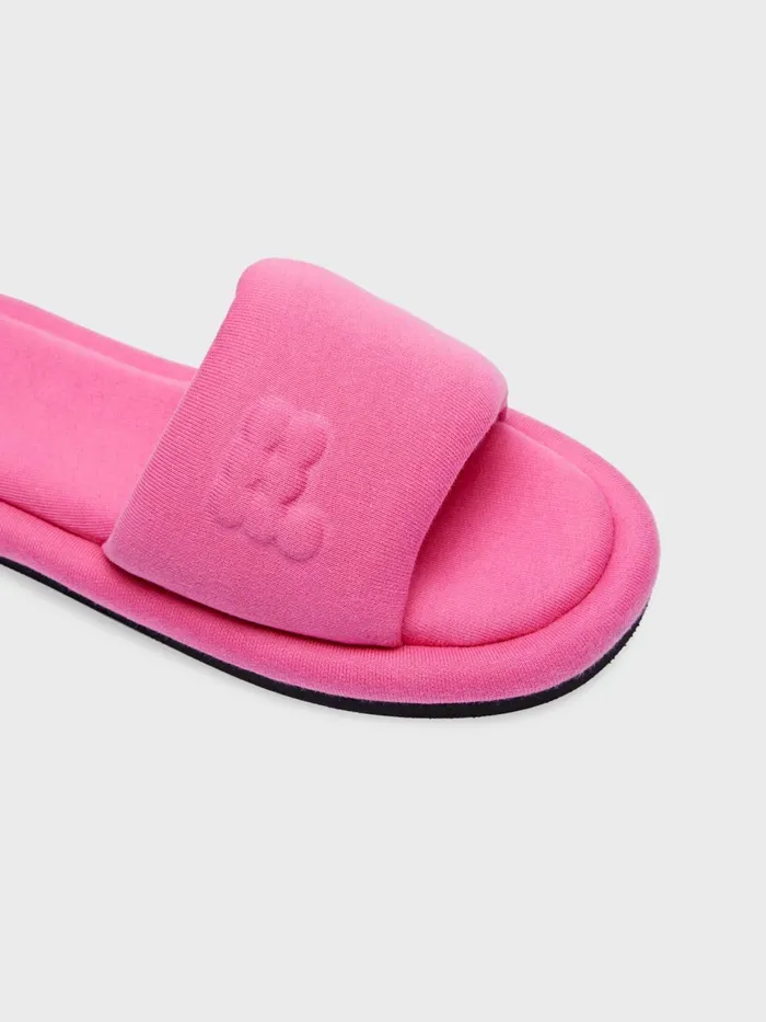 PANGAIA Jersey Slippers Flamingo Pink WomenMen Slippers PANGAIA Jersey Slippers Flamingo Pink WomenMen Slippers