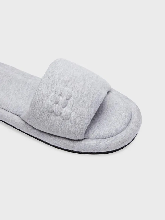 PANGAIA Jersey Slippers Grey Marl WomenMen Slippers PANGAIA Jersey Slippers Grey Marl WomenMen Slippers