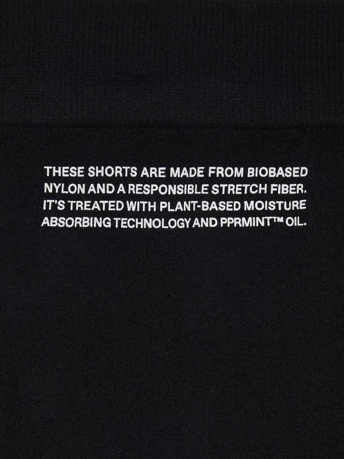 PANGAIA Mens Activewear Bike Shorts 20 Black Men Activewear
