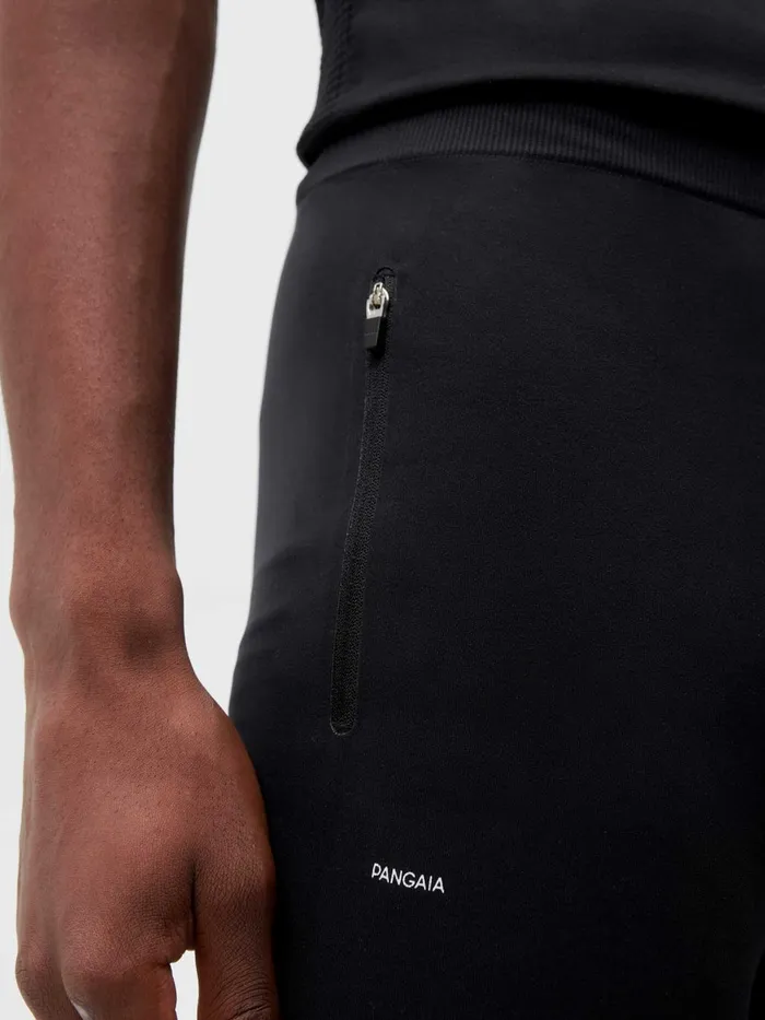 PANGAIA Mens Activewear Leggings 20 Black Men Track Pants and Pants