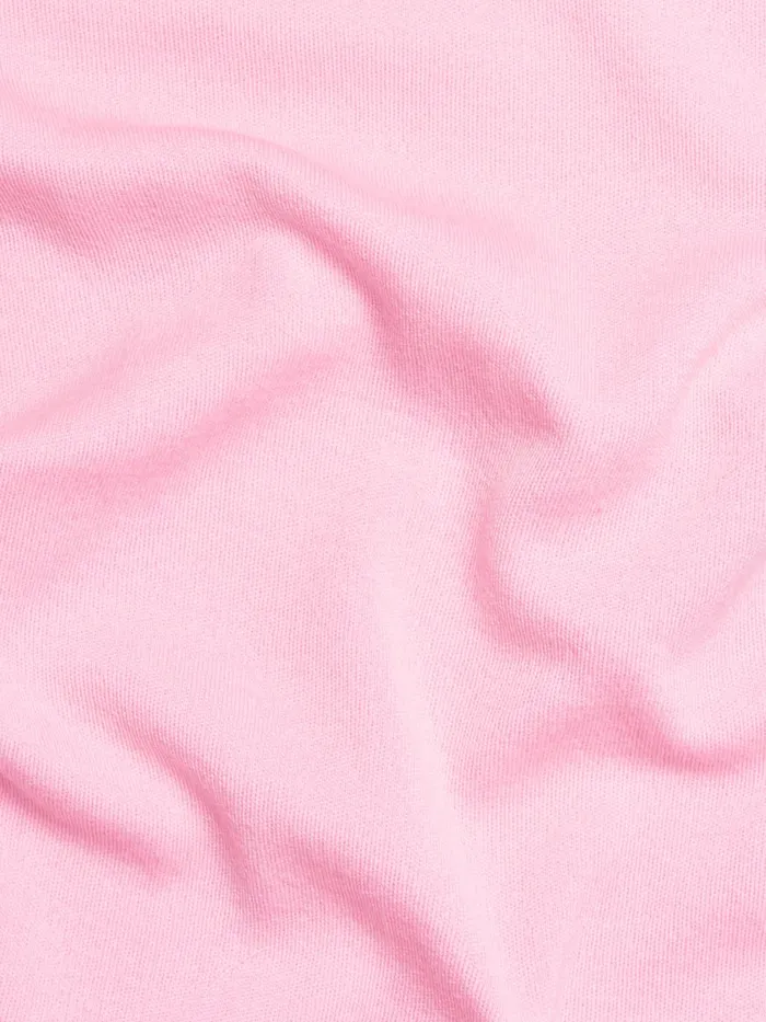 PANGAIA Merino Half Zip Hoodie Sakura Pink Men Knitwear