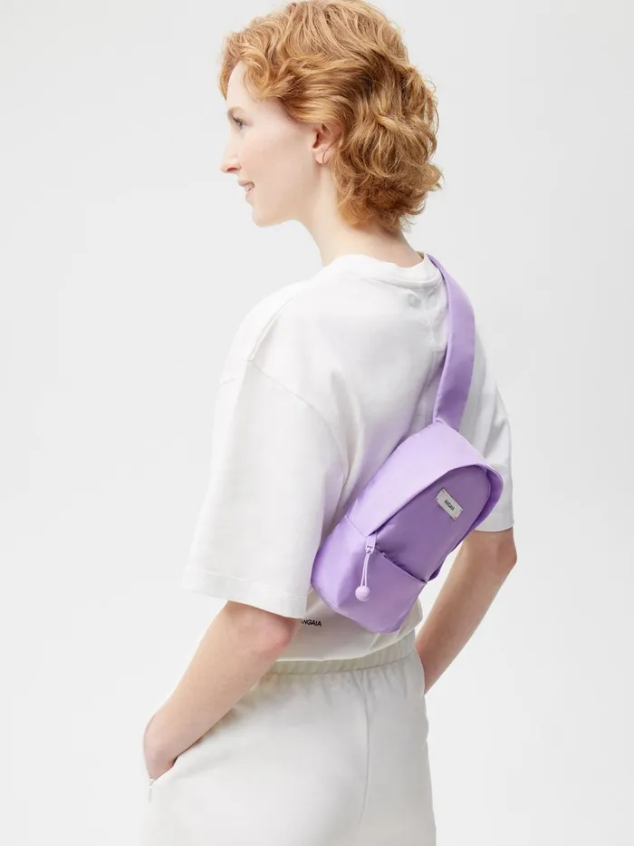 PANGAIA Mini Backpack Orchid Purple WomenMen Bags