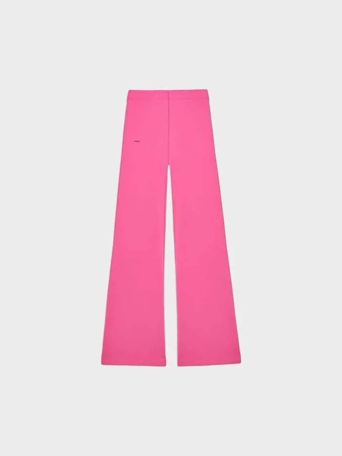 PANGAIA Move Flared Pants Flamingo Pink Women Track Pants and Pants