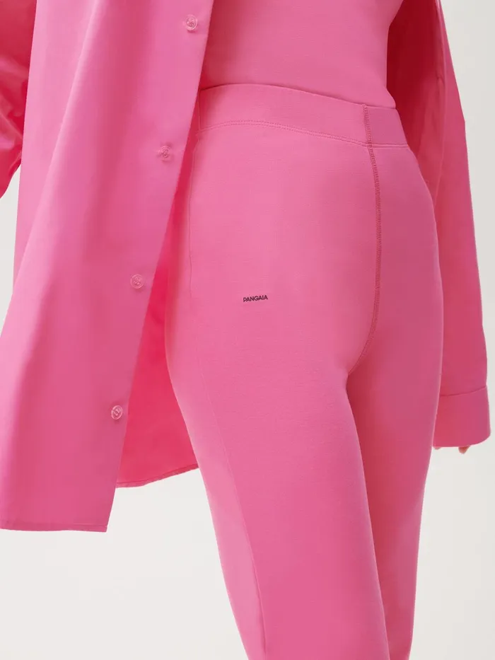PANGAIA Move Flared Pants Flamingo Pink Women Track Pants and Pants