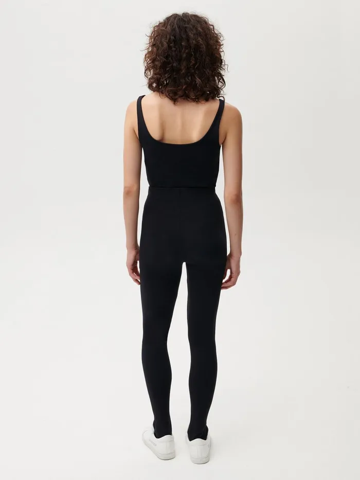 PANGAIA Move Stirrup Legging 30 Black Women Track Pants and Pants