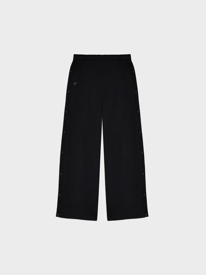 PANGAIA Move Wide Leg Pants Black Men Activewear