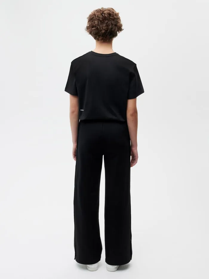PANGAIA Move Wide Leg Pants Black Men Activewear