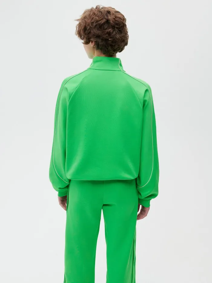 PANGAIA Move Zipped Jacket Jade Green Women Activewear