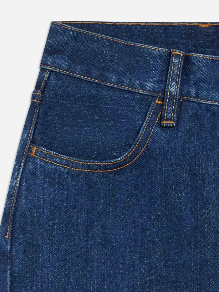 PANGAIA Nettle Denim HighRise Jeans Mid Wash Women Denim
