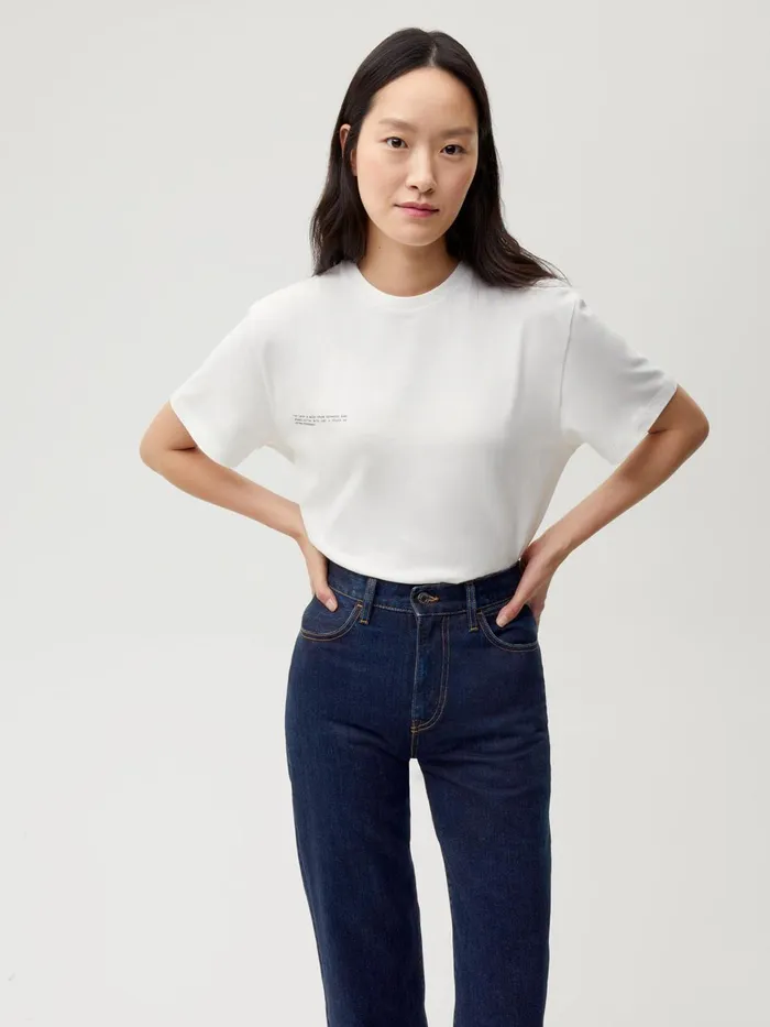 PANGAIA Nettle Denim HighRise Jeans Rinse Wash Women Denim