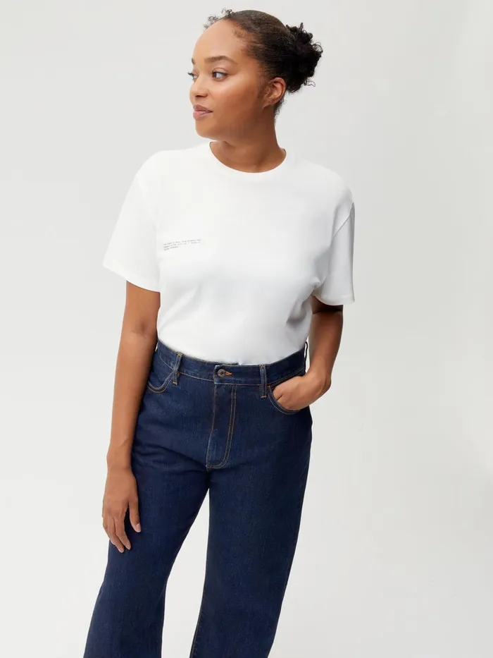 PANGAIA Nettle Denim HighRise Jeans Rinse Wash Women Denim