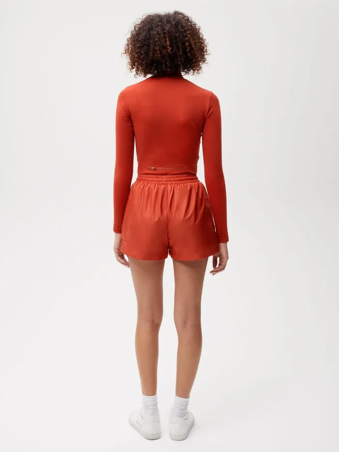 PANGAIA Nylon Shorts Jasper Red Men Shorts