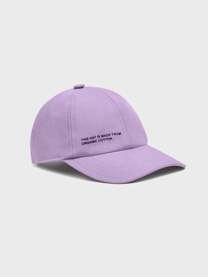 PANGAIA Organic Cotton Baseball Cap Orchid Purple WomenMen Hats and Gloves