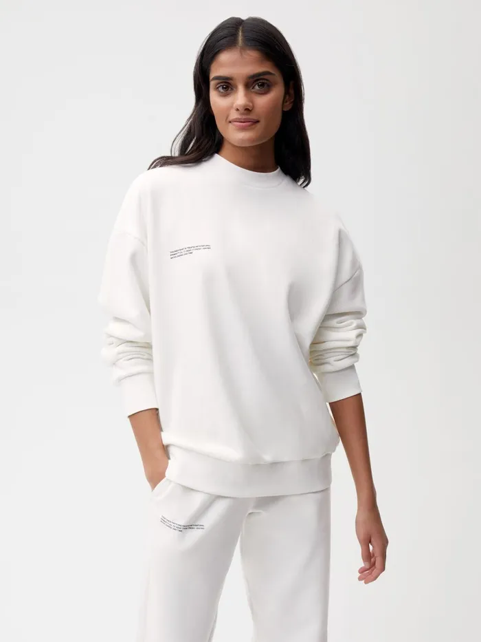 PANGAIA PANGAIA Graphics Sweatshirt Off White Men Sweatshirts