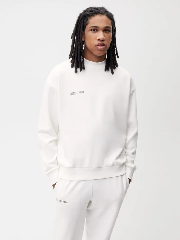 PANGAIA PANGAIA Graphics Sweatshirt Off White Men Sweatshirts