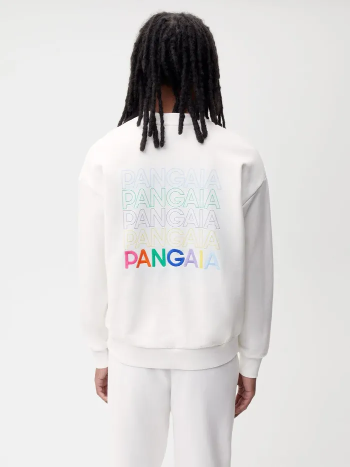 PANGAIA PANGAIA Graphics Sweatshirt Off White Men Sweatshirts