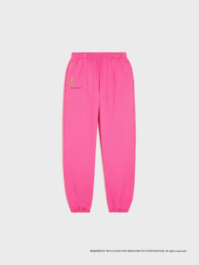 PANGAIA Pangaia X Haroshi BERBRICK Recycled Cotton Track Pants Flamingo Pink Women Track Pants and Pants