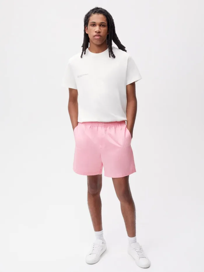 PANGAIA Pineapple Long Shorts Sakura Pink Women Shorts