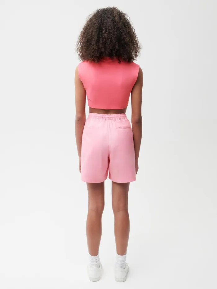PANGAIA Pineapple Long Shorts Sakura Pink Women Shorts