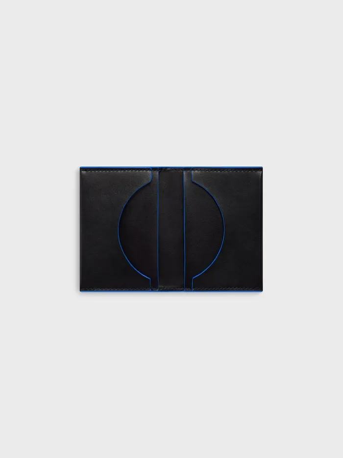PANGAIA Plantbased Leather Card Holder Cobalt Blue WomenMen Wallets and Cardholders